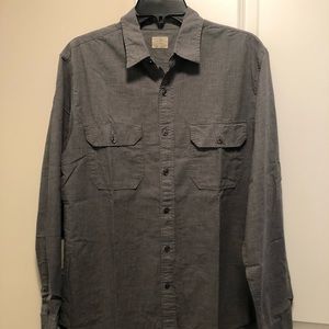 Gray JCrew Button-down